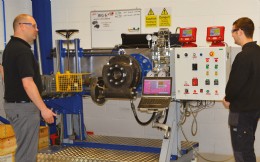 Performance life-testing is one of the functions performed by Rotork Gears at Leeds
