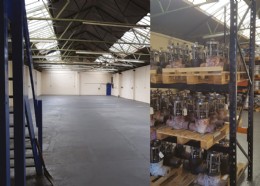 Progress on the new warehouse