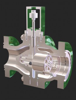 Goodwin axial control valve