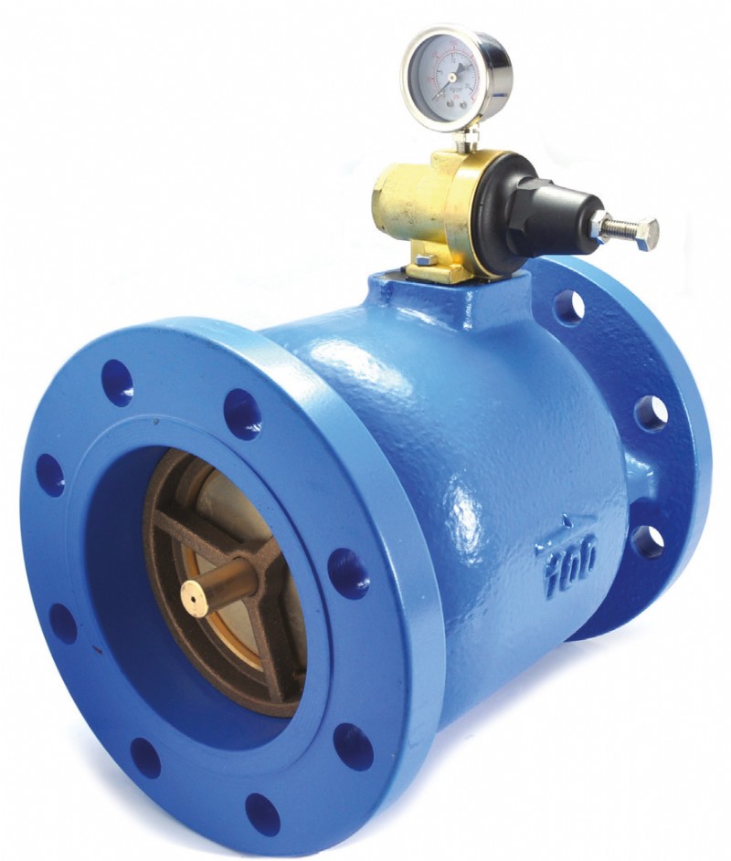 Axial pilot valve with no external pipework for smaller installed volume and reduced chance of external damage. Also available
in stainless steel with WRAS approval.