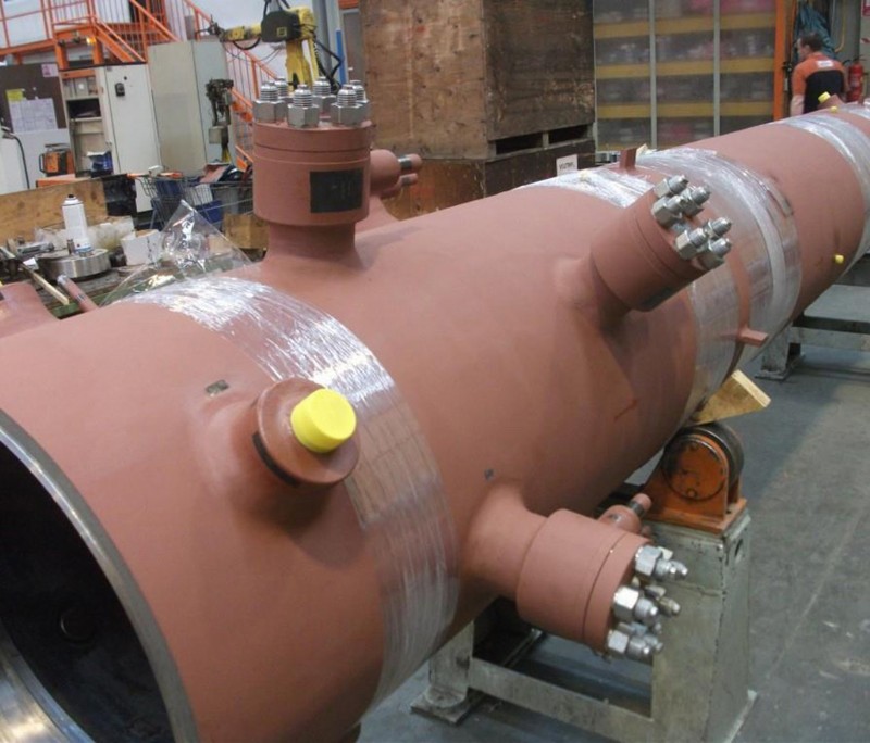 Figure 1: The HP Final desuperheater or attemperator, pictured above, is the critical thermal component that is affected most with stable and changing unit loads in combined cycle power plant operations.