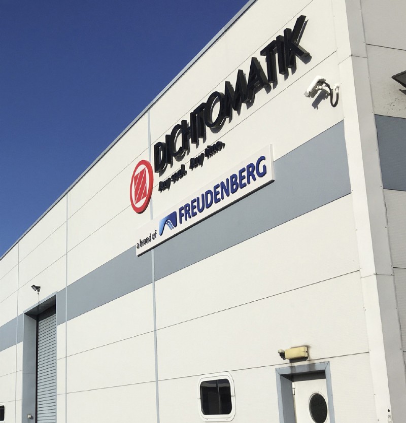 Dichtomatik UKs purpose built, fully automated warehouse in Derby will provide the full range of Freudenberg food and beverage sealing solutions for the UK market.