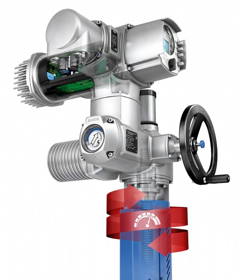 AUMA SARV Variable speed modular actuator and controls