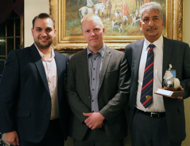 Pictured left to right: Thomas Brach (Ultravalve Sales Manager), Petri Tuomien (Vexve Regional Sales Director, Europe Middle East) and Bill Brach (Ultravalve Managing Director). Pictured left to right: Thomas Brach (Ultravalve Sales Manager), Petri Tuomien (Vexve Regional Sales Director, Europe Middle East) and Bill Brach (Ultravalve Managing Director).