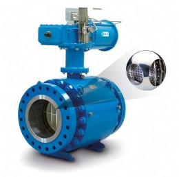 Control Valve with Compressible Fluid (Gas & Steam) Trim