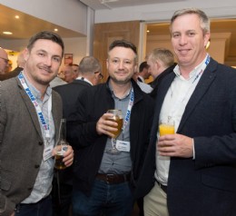 Members from Score (Europe) enjoying the event