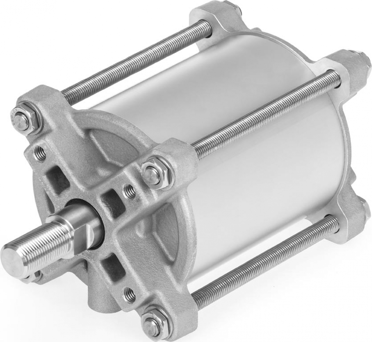 Freedom of choice: The double-acting pneumatic linear actuator DFPC from Festo for process valves is available either as low-cost, preconfigured standard variants from stock or as individually configured versions. (Photo: Festo SE & Co. KG)
